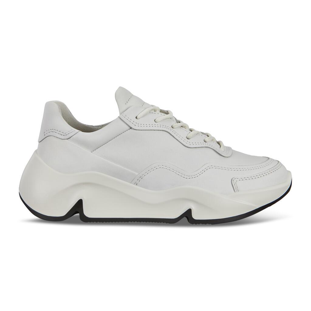 Ecco Chunky Womens Sneakers White Online - India FYM-523817